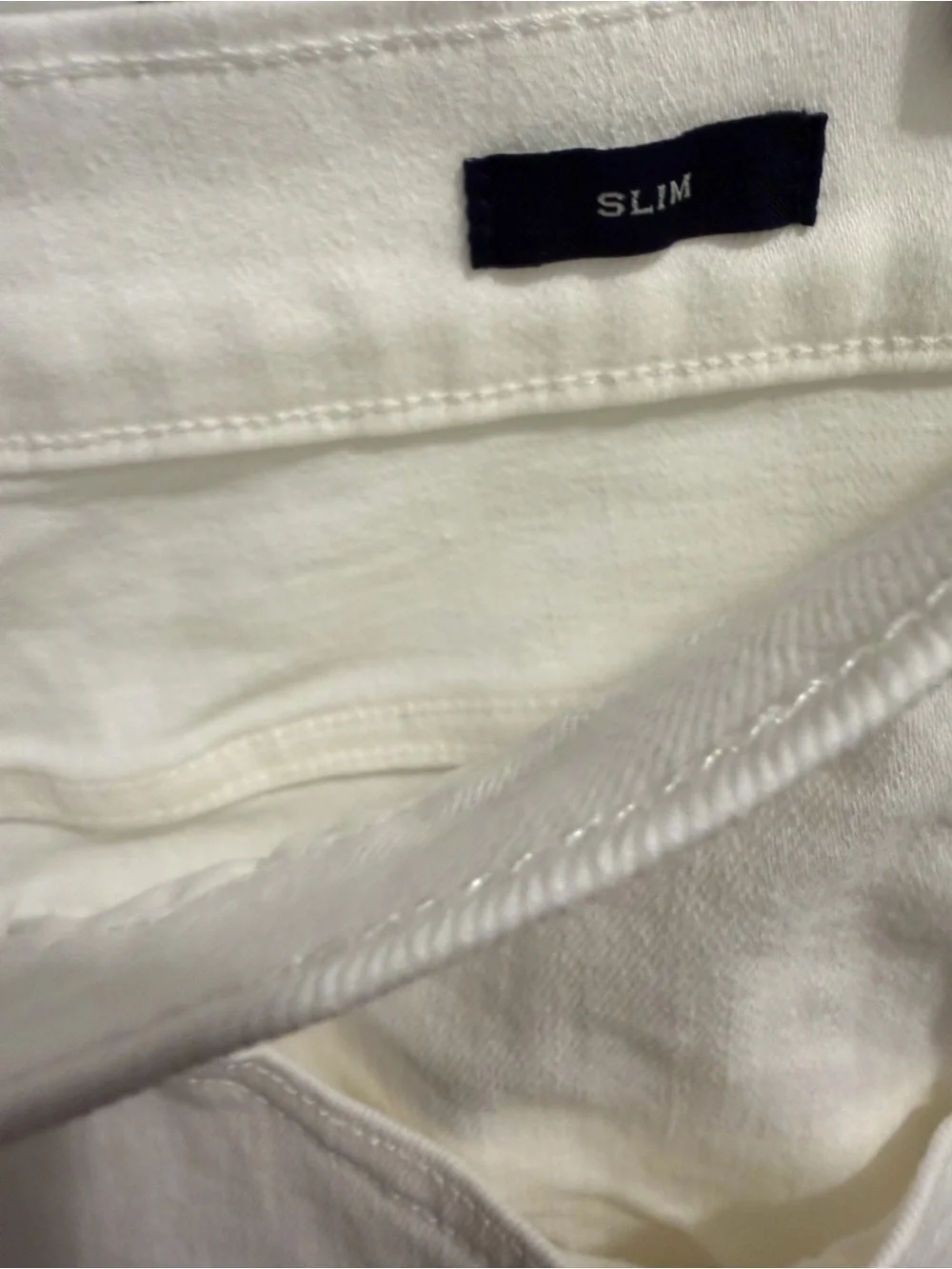 J. Crew Men’s Skinny White Jeans